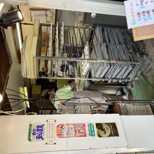 ここで作っています。