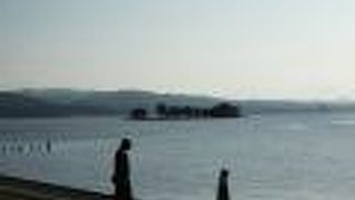 宍道湖の唯一の島