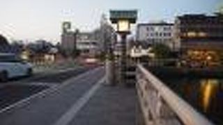 江戸時代には松江大橋だけであった