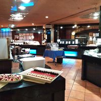 バイキングの料理コーナーです。