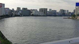 隅田川沿いをお散歩