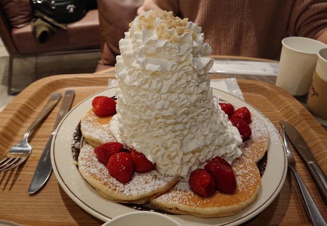 美味しいパンケーキ