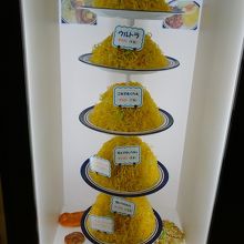 圧倒されるショーケース