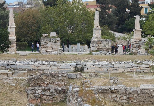 古代アテネの中心地