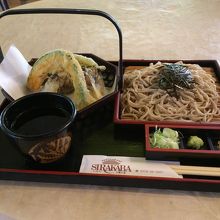 舞茸天ざるそば