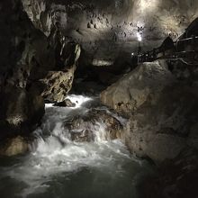 洞内の風景