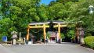 全国的にも珍しい鳥居が横に２つ並ぶ諏訪神社は縁結びのパワースポット