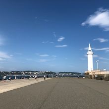 ヨットハーバー奥の桟橋