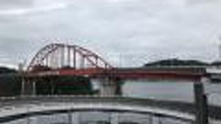 倉橋島側が螺旋状の高架橋