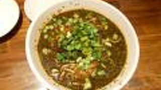 黒胡麻担々麺をいただきました