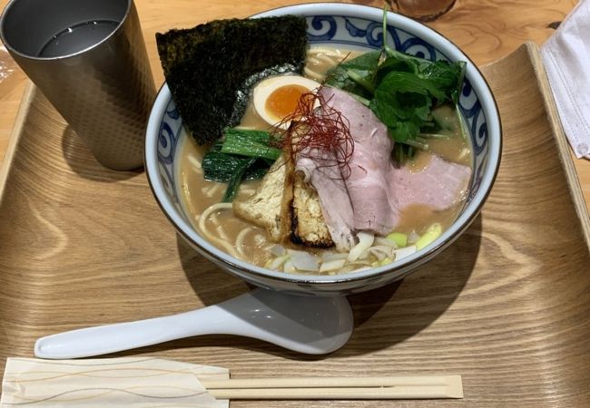 新感覚、酒粕ラーメン。