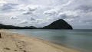 菊ヶ浜から見えました