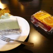 普通のケーキがうれしい。