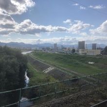 札幌市内を抜けて