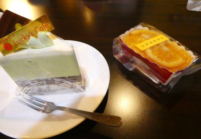 普通のケーキがうれしい。