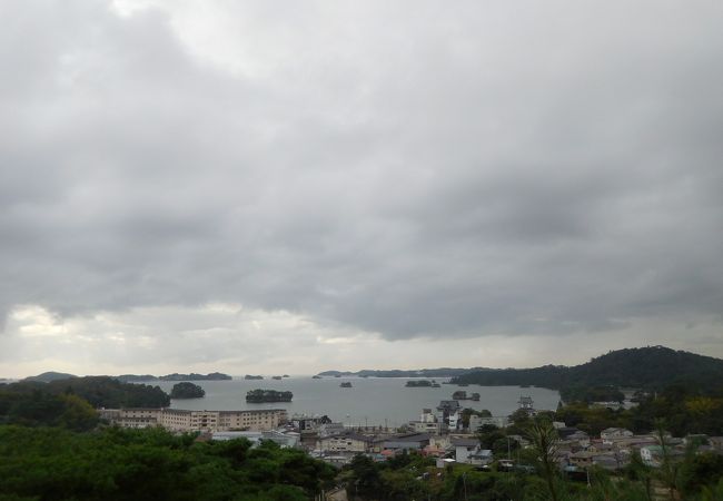 松島を一望できる穴場です。