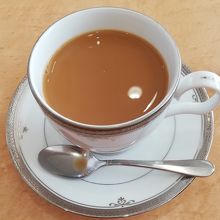 食後に飲んだコーヒー