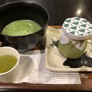 抹茶と抹茶プリン620円