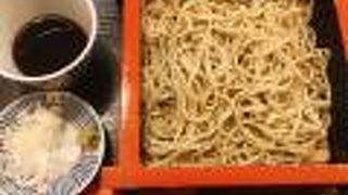 弾力のある十割そば？？