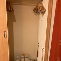クローゼット。1泊なら問題なし。