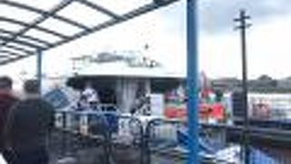 晴れた日は水上バスで