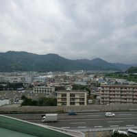 山側のお部屋だと、眺めはこんな感じです。