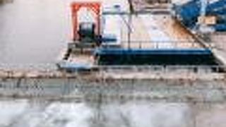 「インディアン水車」　千歳川　道の駅サーモンパーク内