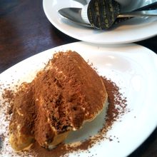 ティラミスと珈琲