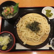 食事処で食べました