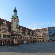 2019年5月 Leipzig　ライプツィヒ Marktplatz マルクト広場♪