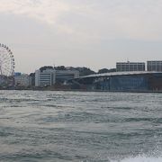 海辺の遊園地