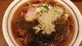 駅構内のお蕎麦屋さん