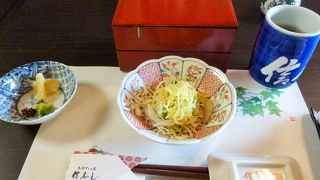 下見を兼ねてランチ