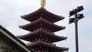 浅草寺の五重塔
