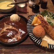 松本の洋食屋　欲張りセット！