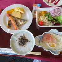 朝食バイキングの一部