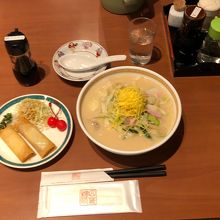 ちゃんぽん・春巻き！