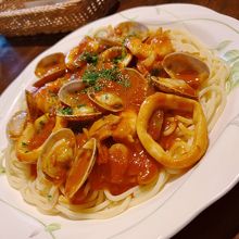 地中海風スパゲティ