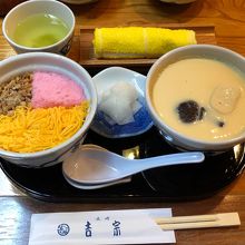 茶碗蒸し・蒸し寿司1375円！