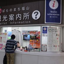 駅のコンコースにある