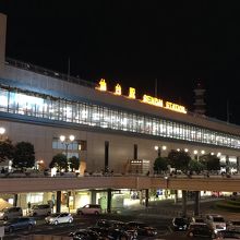 夜の仙台駅