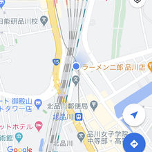 線路が何本も、