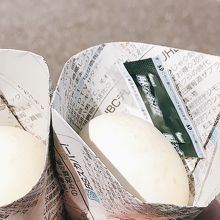 購入したゆで卵