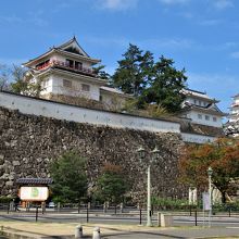 福山駅北口からの眺め