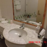 洗面台とアメニティ類