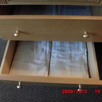 ナイトウェア。スリッパも毎日補充