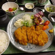 あぐー豚のロースカツ御膳（3,500円）