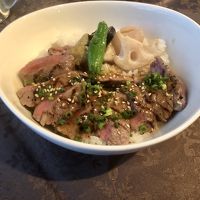 ランチのステーキ丼　9ガツ限定