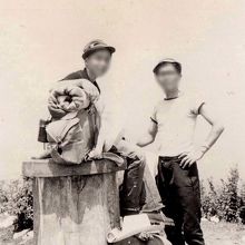 鷲ヶ峰山頂にて