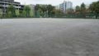 保育園児たちが走っていました